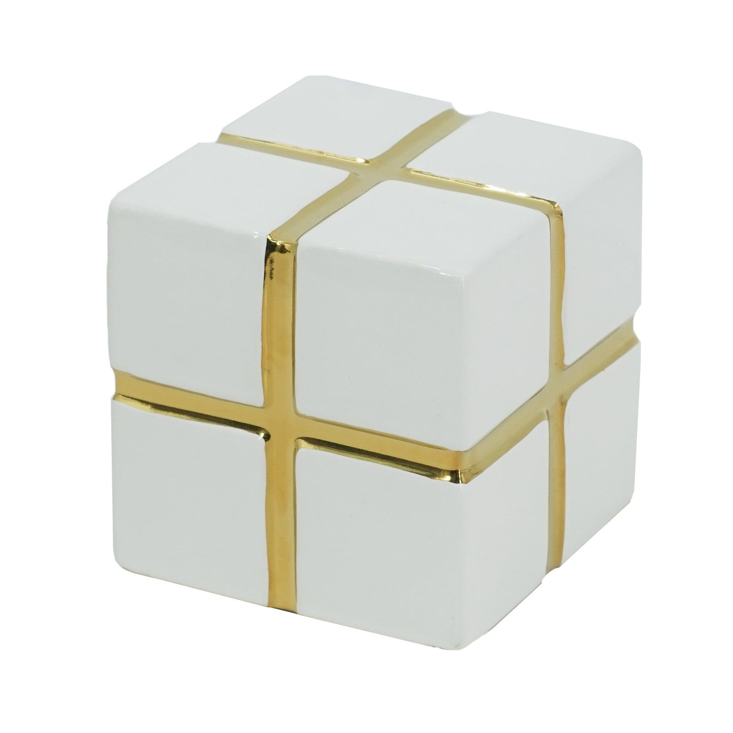 Ceramic Cube Decorative Table 61008