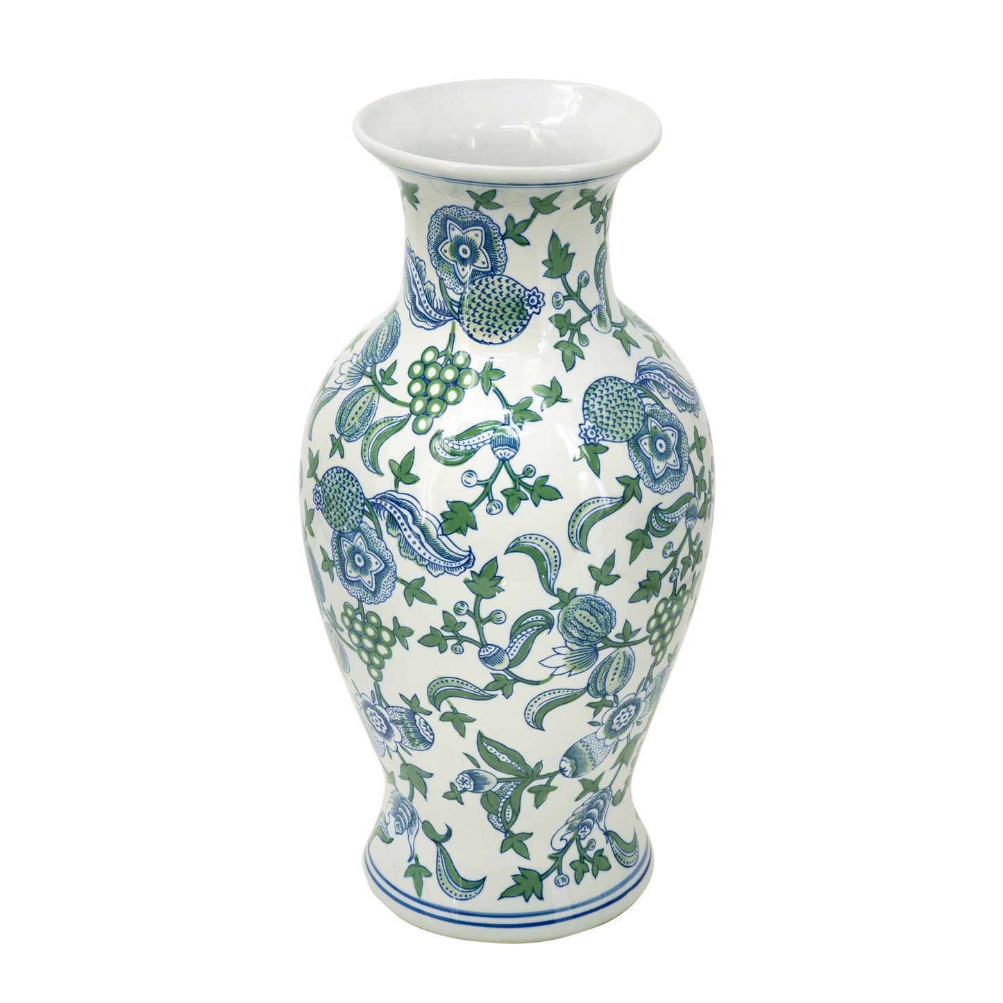 Blue and White Cherry Blossom Vase 61133