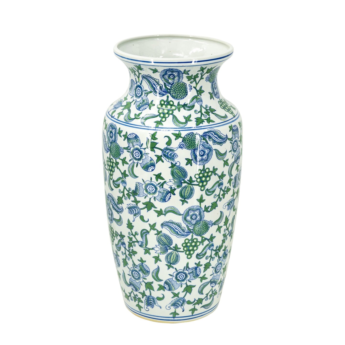 Vase Cherry Blossom Blue White 61134