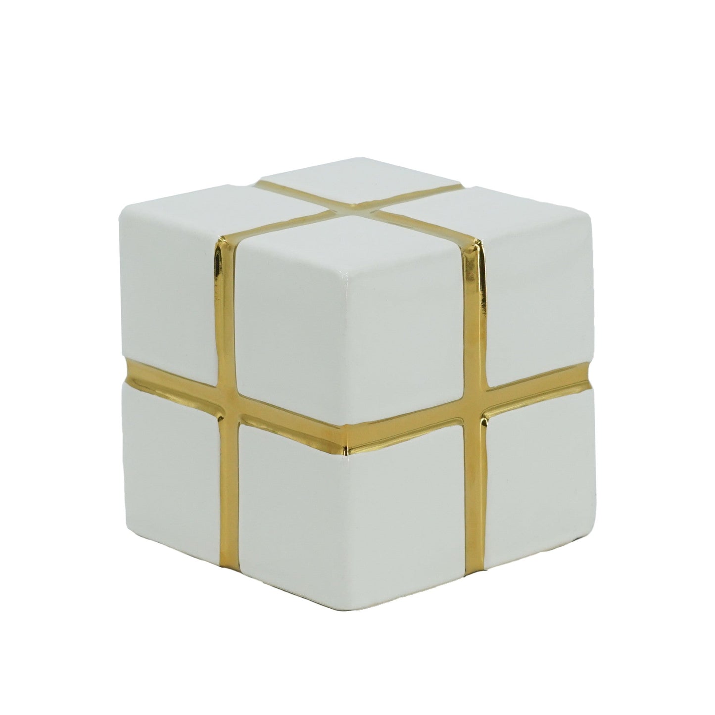 Ceramic Cube Decor Table 61007