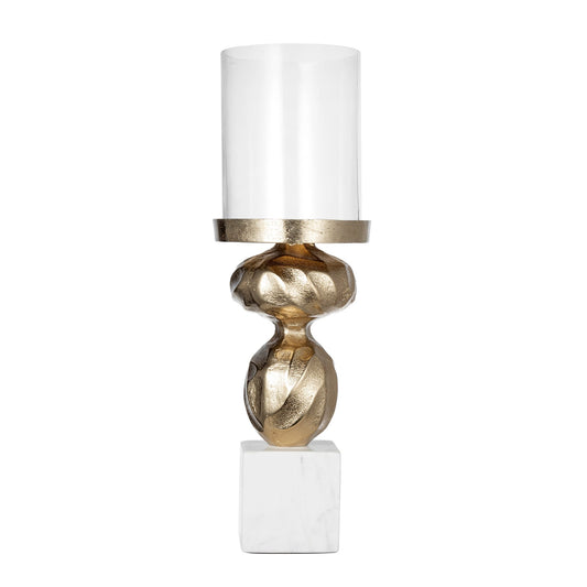 Aluminum candlestick 85578